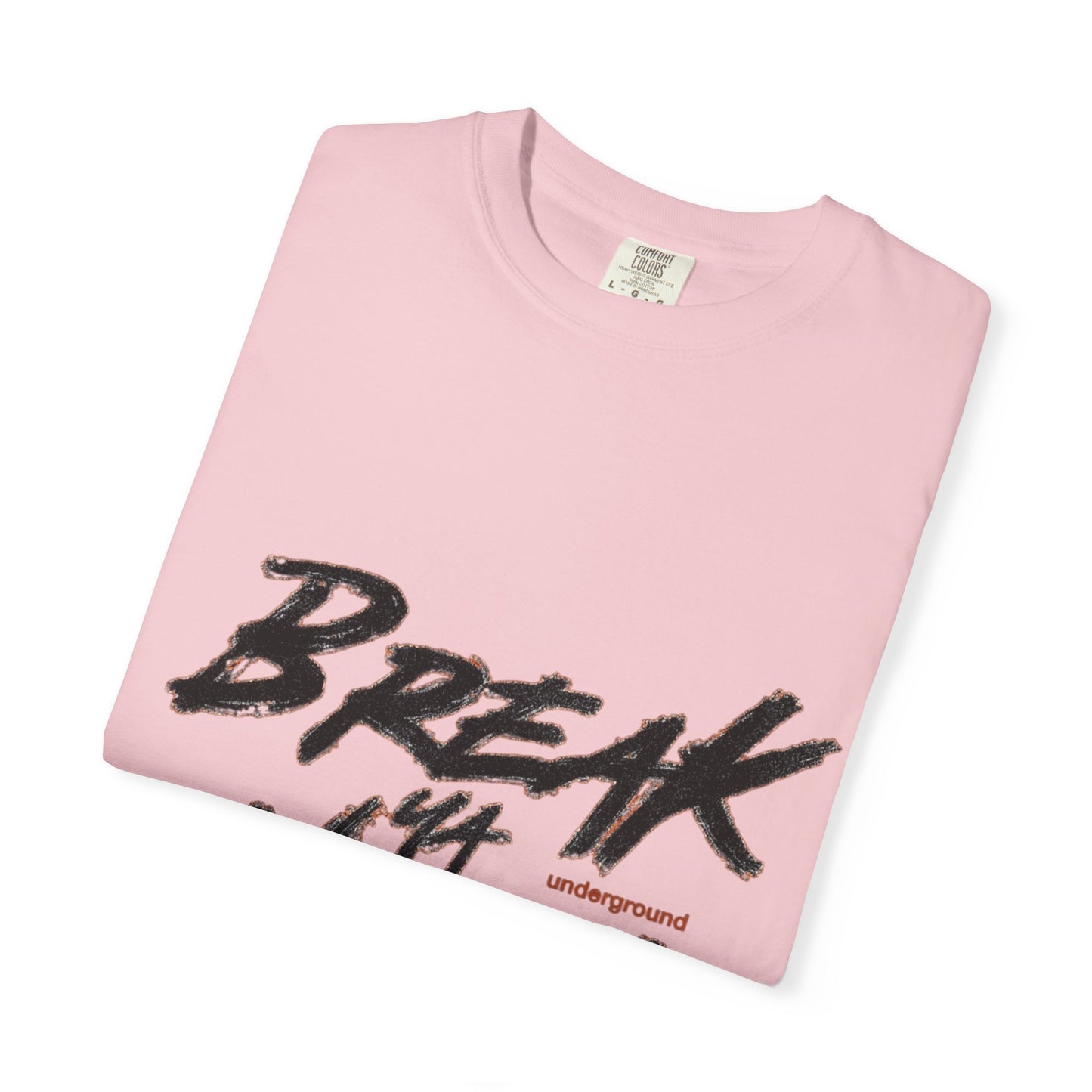 Break My Neck T-Shirt — Bold Script Graphic Tee