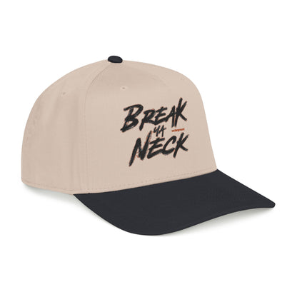 Break My Neck Baseball Cap — Edgy Streetwear Snapback