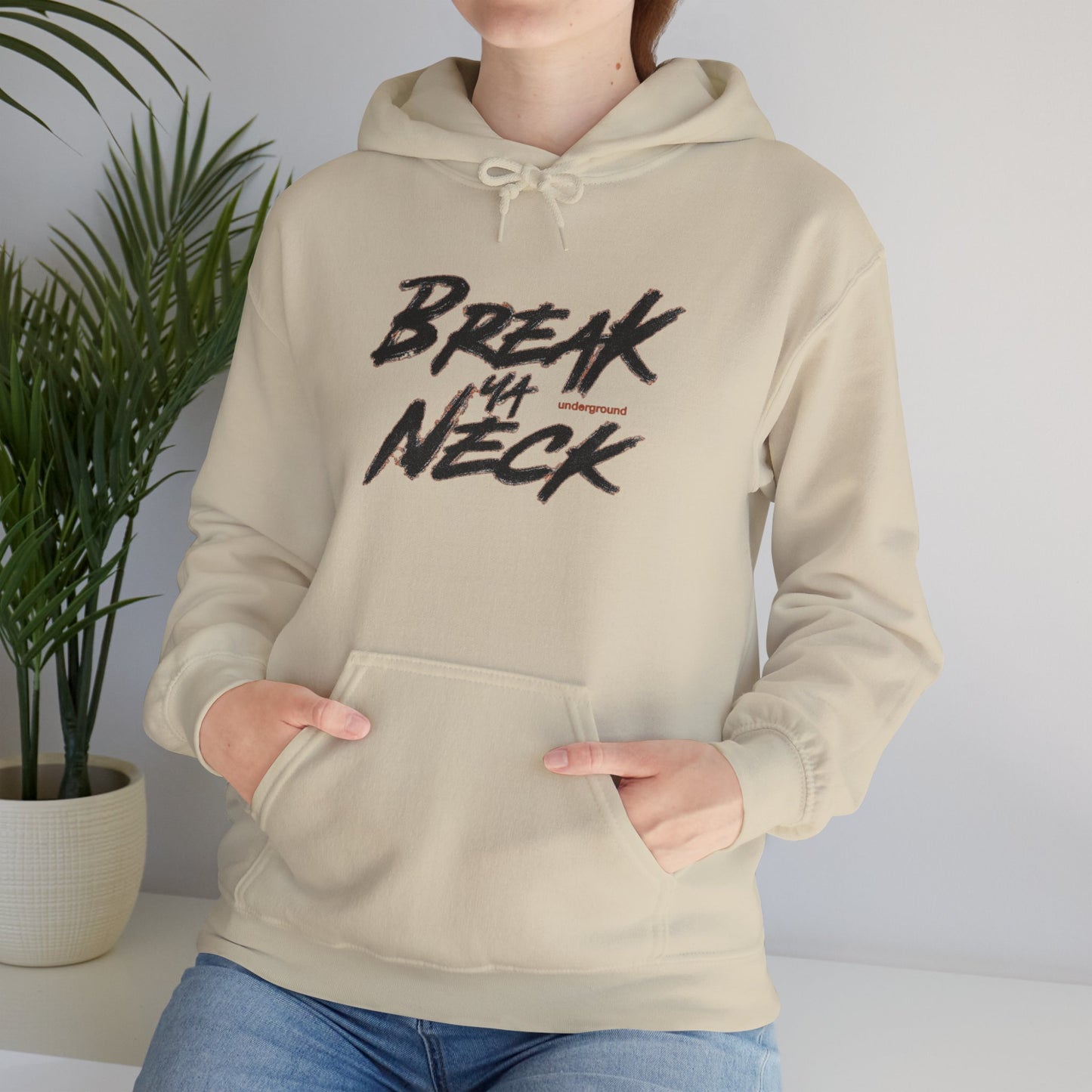 Break My Neck Hoodie — Streetwear Graphic Pullover