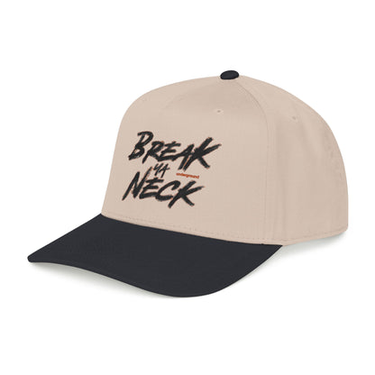 Break My Neck Baseball Cap — Edgy Streetwear Snapback