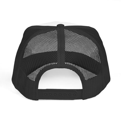 Break My Neck Trucker Cap – Bold Script Mesh Hat for Riders & Streetwear
