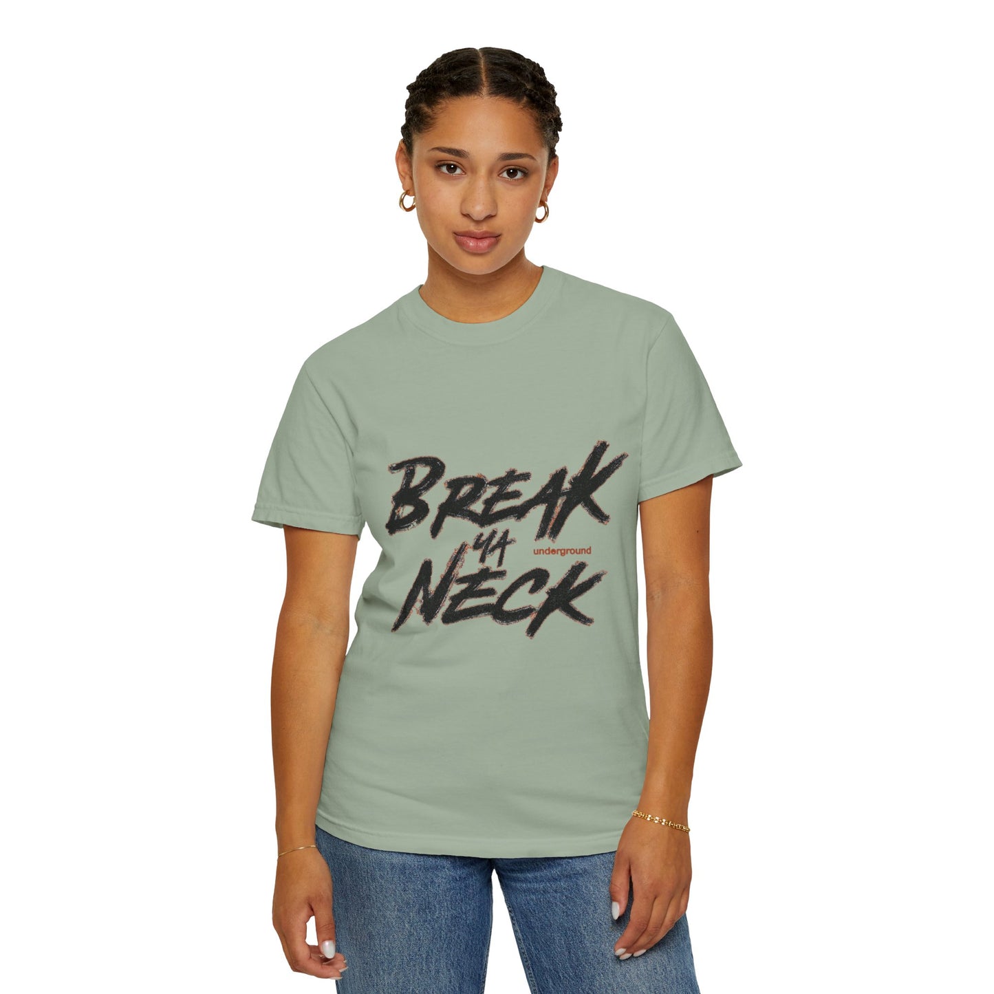Break My Neck T-Shirt — Edgy Graphic Tee for Skate, Streetwear & Music Fans