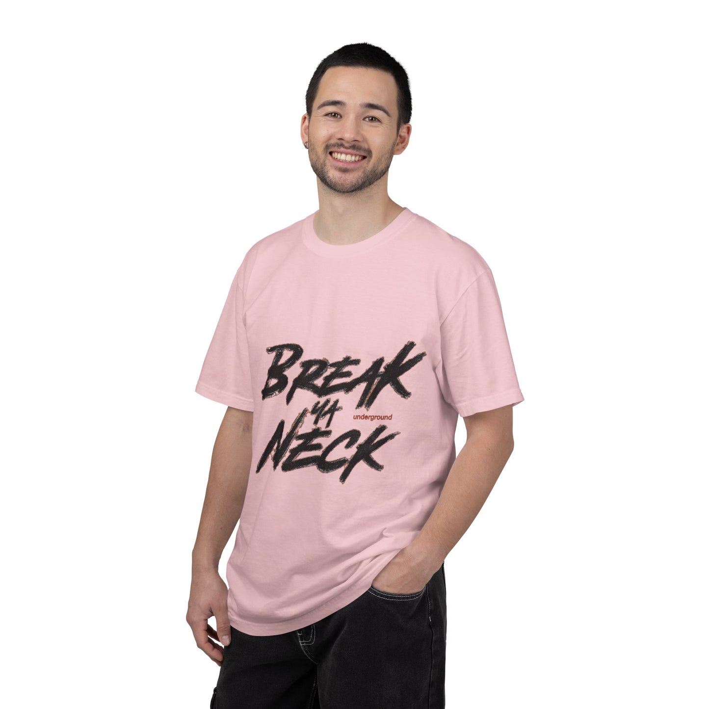 Break My Neck T-Shirt — Bold Script Graphic Tee