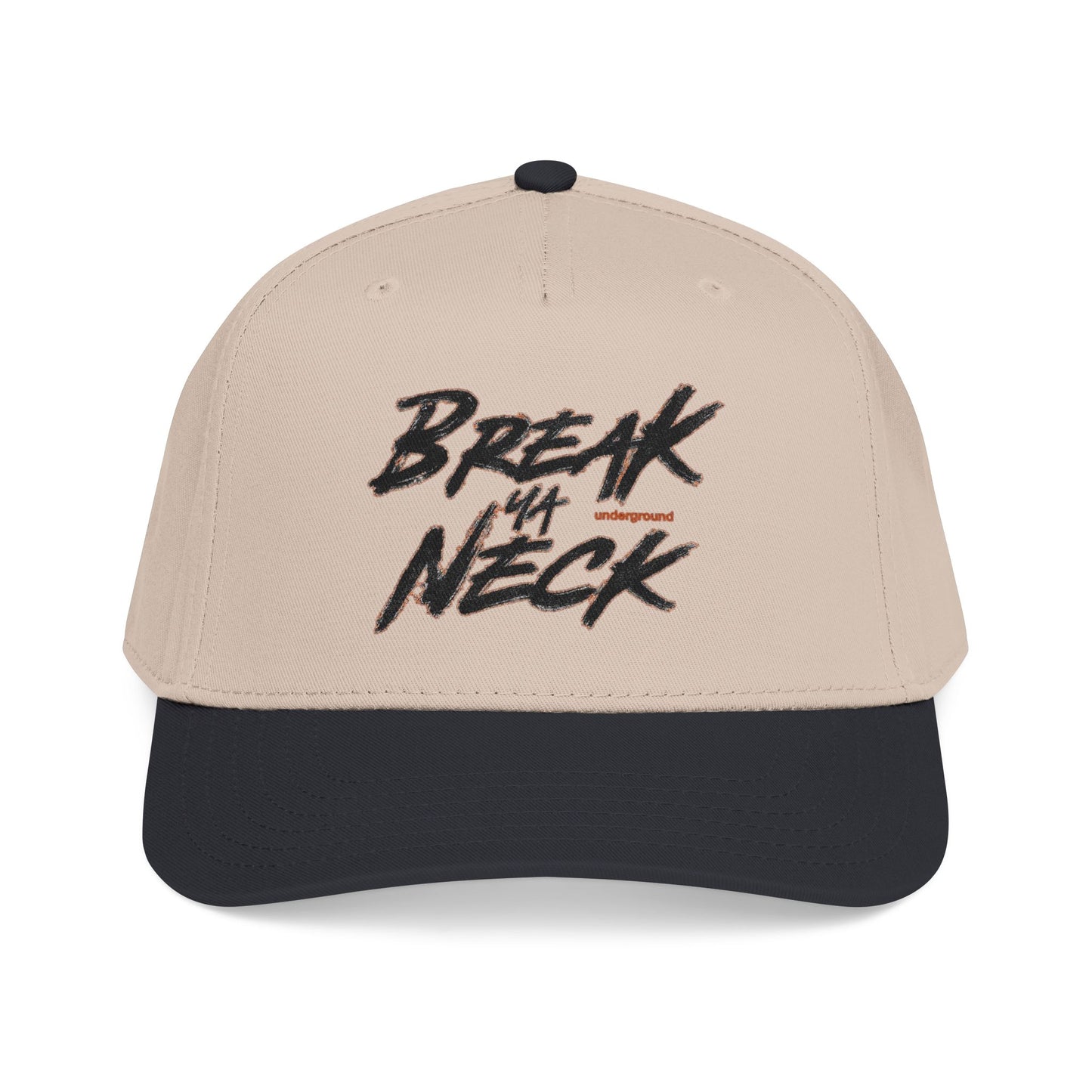 Break My Neck Baseball Cap — Edgy Streetwear Snapback