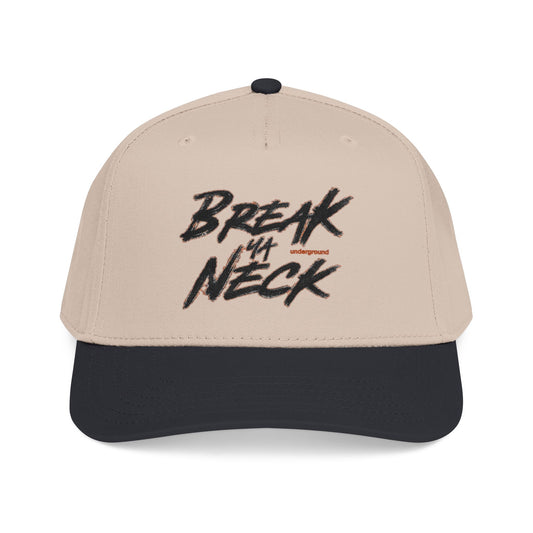 Break My Neck Baseball Cap — Edgy Streetwear Snapback